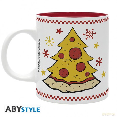 TMNT - Kubek - 320ml  MERRY PIZZA TIME!