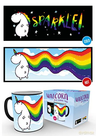 UNICORN - Kubek Heat Change - 320 ml - Sparkle