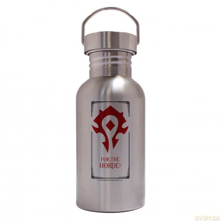 WORLD OF WARCRAFT - Canteen Steel Bottle - Horde