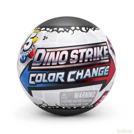 Dino Strike Zmieniające Kolor karton 48 sztuk [FIGURKA]