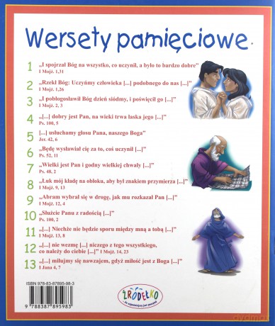 Lekcje biblijne dla dzieci 3-5 lat [KSIĄŻKA]