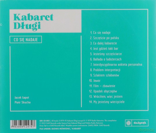 Kabaret Długi: Co się nadaje [CD]