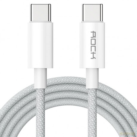 ROCK R6 Kabel USB-C do USB-C QC PD 100W 1m