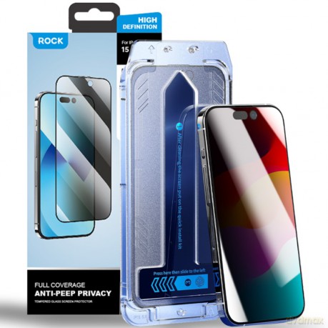 ROCK Szkło prywatyzujące do iPhone 15 Pro Max