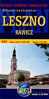 Leszno. Rawicz. Plan miasta w skali 1:15 000 [KSIĄŻKA]