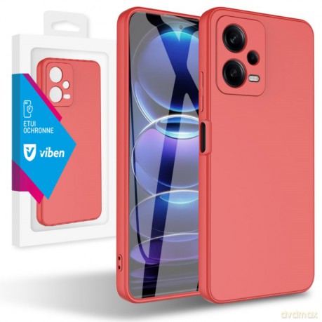 VIBEN Etui Obudowa Liquid Redmi Note 12 Pro Czerwony