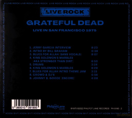Grateful Dead: Live In San Francisco [CD]