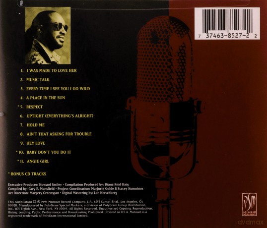Stevie Wonder: Motown Legends [CD]