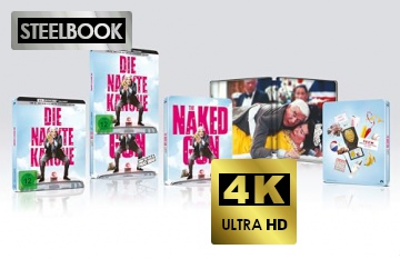 The Naked Gun: From the Files of Police Squad! (Naga broń) (steelbook) [Blu-Ray 4K]+[Blu-Ray]