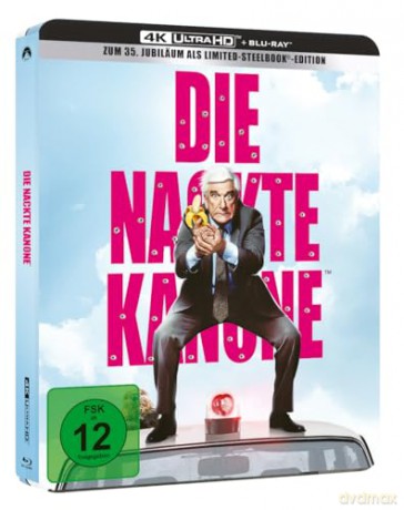 The Naked Gun: From the Files of Police Squad! (Naga broń) (steelbook) [Blu-Ray 4K]+[Blu-Ray]