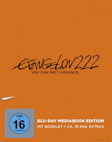 Evangelion 2.22: You Can (Not) Advance (Evangelion 2.22: (Nie) możesz iść naprzód) (Mediabook) [Blu-Ray]