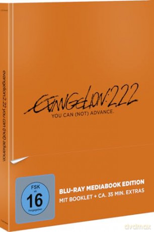 Evangelion 2.22: You Can (Not) Advance (Evangelion 2.22: (Nie) możesz iść naprzód) (Mediabook) [Blu-Ray]