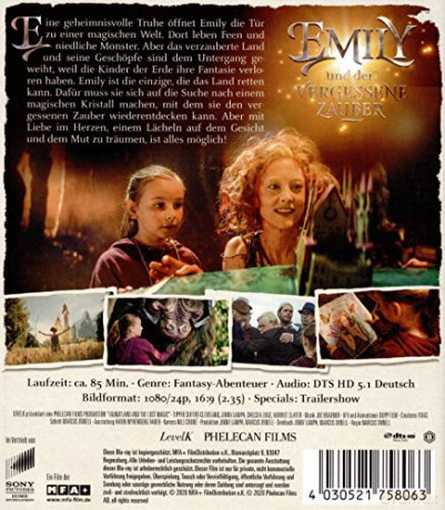 Faunutland and the Lost Magic (Magiczna podróż Emily) [Blu-Ray]