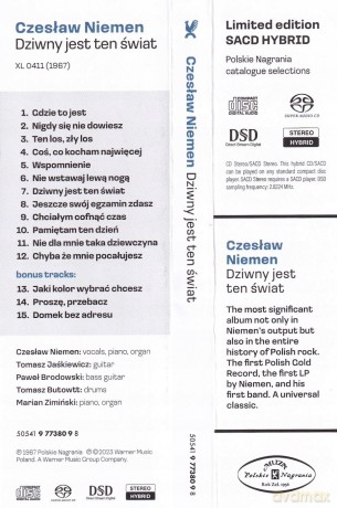 Czeslaw Niemen: Dziwny Jest Ten Świat [SACD]
