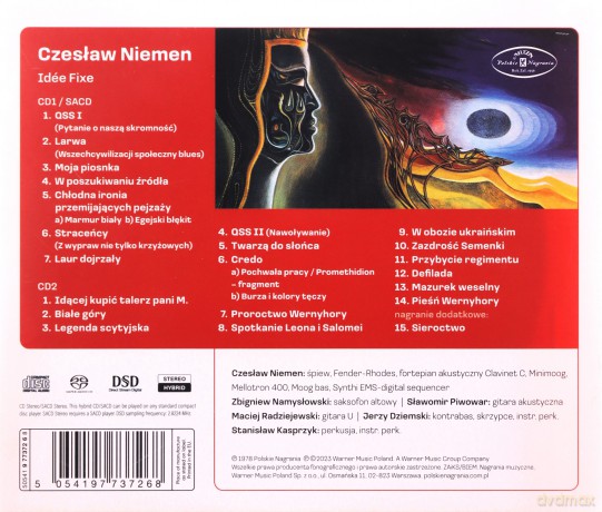 Czeslaw Niemen: Idee Fixe [2SACD]