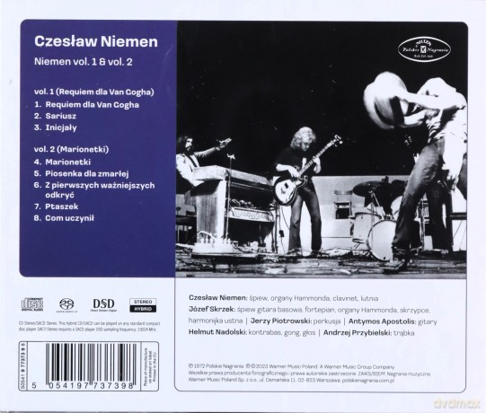 Czeslaw Niemen: Niemen Vol. 1 I Vol. 2 (Marionetki) [SACD]