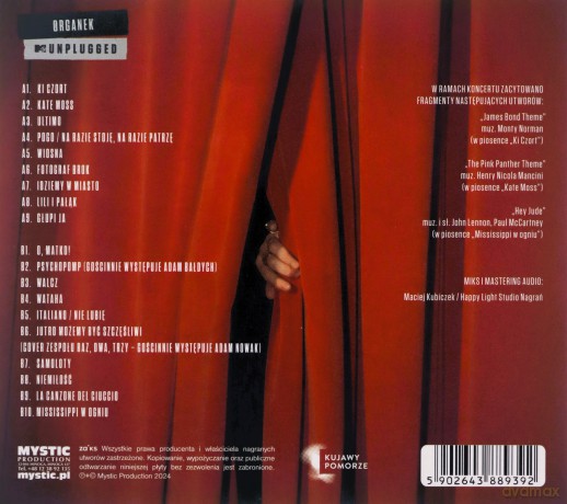 Organek: MTV Unplugged Organek (digipack) [2CD]