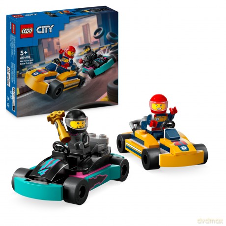LEGO City Gokarty z zawodnikami (60400) [KLOCKI]