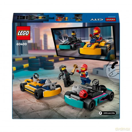 LEGO City Gokarty z zawodnikami (60400) [KLOCKI]