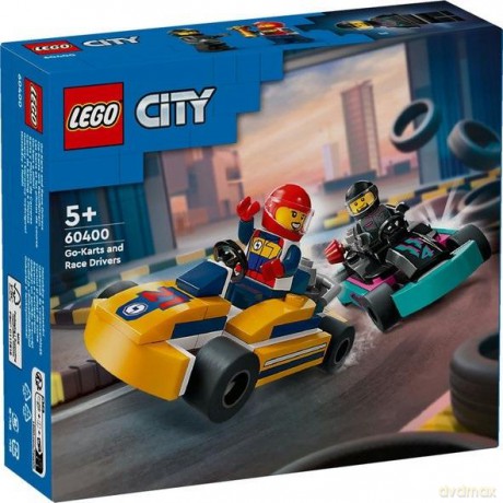 LEGO City Gokarty z zawodnikami (60400) [KLOCKI]