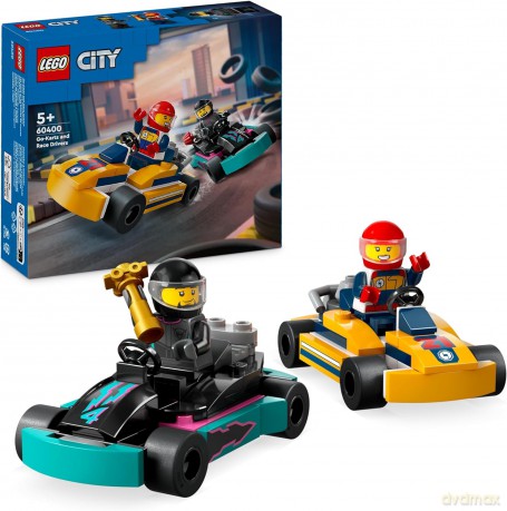 LEGO City Gokarty z zawodnikami (60400) [KLOCKI]