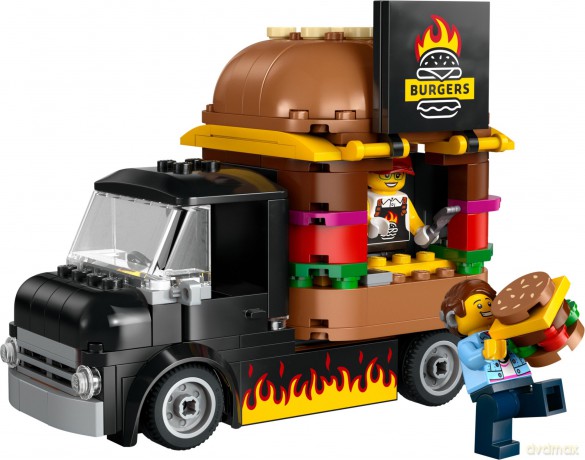 LEGO City Foodtruck z burgerami (60404) [KLOCKI]