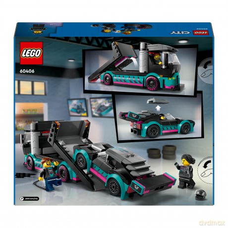 LEGO City Transporter sportowych samochodów (60406) [KLOCKI]
