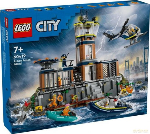 LEGO City Więzienie na wyspie (60419) [KLOCKI]