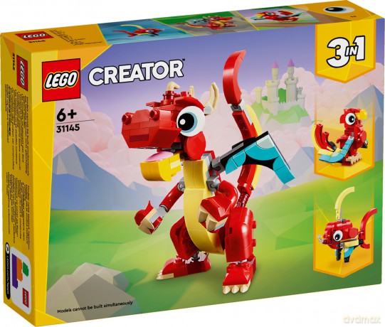 LEGO Creator Czerwony smok (31145) [KLOCKI]