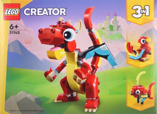 LEGO Creator Czerwony smok (31145) [KLOCKI]