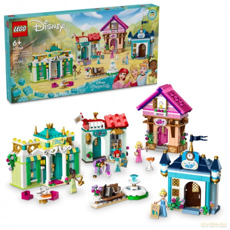 LEGO Disney Przygoda księżniczki Disneya na targu (43246) [KLOCKI]