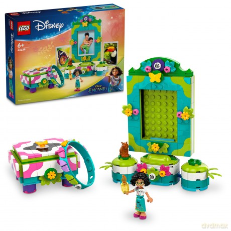 LEGO Disney Animation Podstawka na zdjęcie wraz z pudełkiem na biżuterię Mirabel (43239) [KLOCKI]