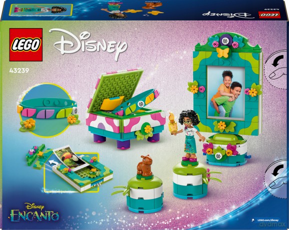 LEGO Disney Animation Podstawka na zdjęcie wraz z pudełkiem na biżuterię Mirabel (43239) [KLOCKI]