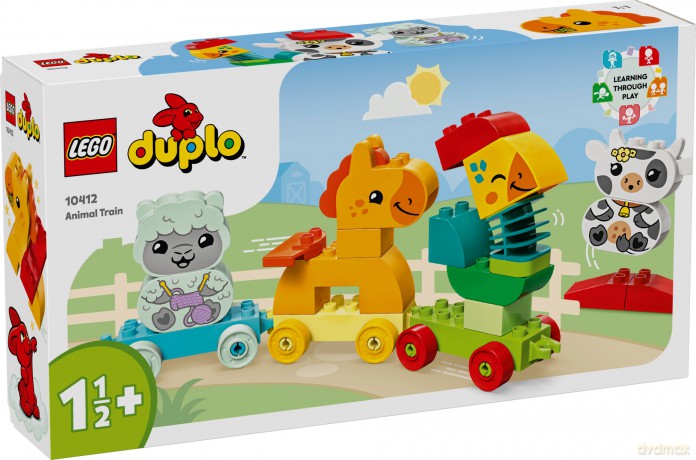 LEGO Duplo Pociąg ze zwierzątkami (10412) [KLOCKI]