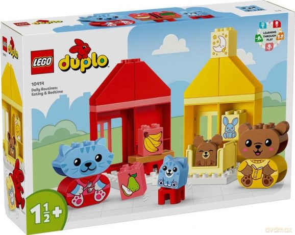 LEGO Duplo Obowiązki domowe: kolacja i czas snu (10414) [KLOCKI]