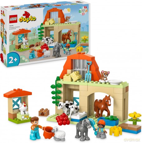 LEGO Duplo Opieka nad zwierzętami na farmie (10416) [KLOCKI]