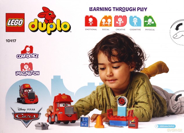 LEGO Duplo Maniek na wyścigu (10417) [KLOCKI]