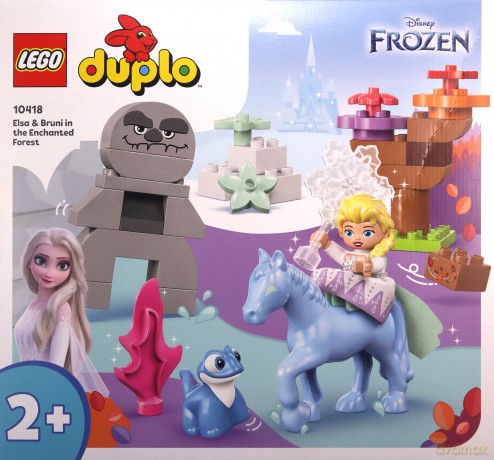 LEGO Duplo Elza i Bruni w zaczarowanym lesie (10418) [KLOCKI]