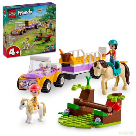 LEGO Friends Przyczepka dla konia i kucyka (42634) [KLOCKI]