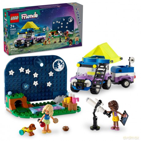 LEGO Friends Kamper z mobilnym obserwatorium gwiazd (42603) [KLOCKI]