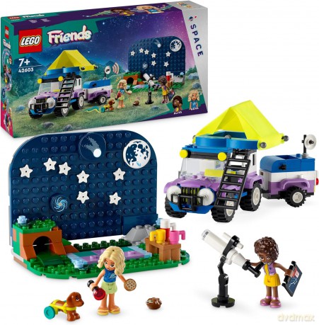 LEGO Friends Kamper z mobilnym obserwatorium gwiazd (42603) [KLOCKI]