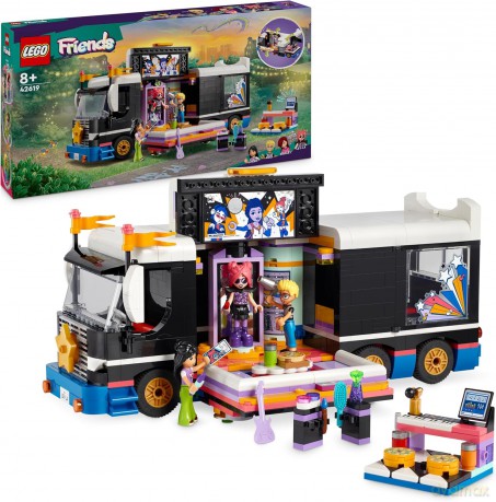 LEGO Friends Autokar to trasy koncertowej (42619) [KLOCKI]