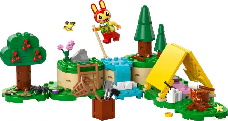 LEGO Animal Crossing Zabawy na świeżym powietrzu Bunnie (77047) [KLOCKI]