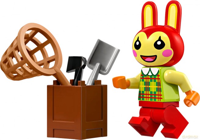 LEGO Animal Crossing Zabawy na świeżym powietrzu Bunnie (77047) [KLOCKI]
