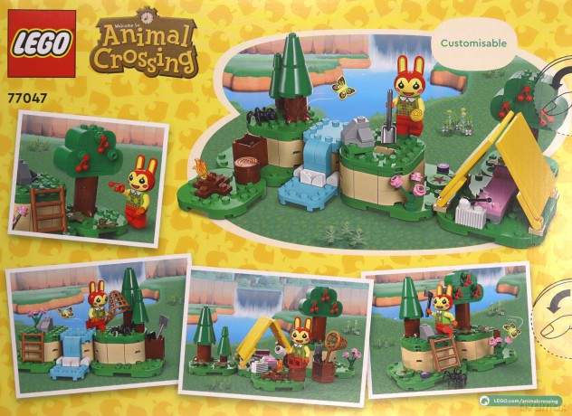 LEGO Animal Crossing Zabawy na świeżym powietrzu Bunnie (77047) [KLOCKI]