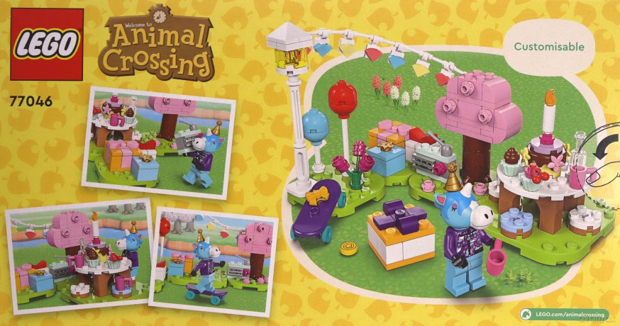 LEGO Animal Crossing Przyjęcie urodzinowe Juliana (77046) [KLOCKI]