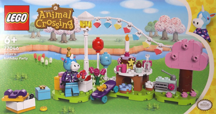 LEGO Animal Crossing Przyjęcie urodzinowe Juliana (77046) [KLOCKI]