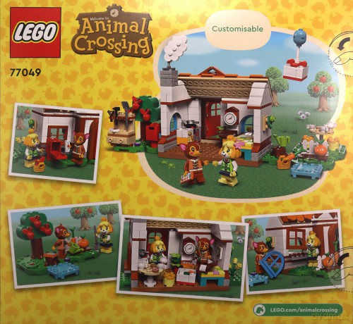 LEGO Animal Crossing Odwiedziny Isabelle (77049) [KLOCKI]