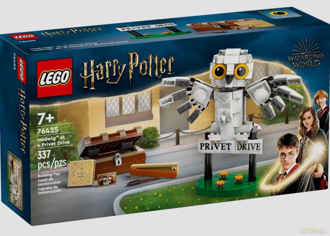 LEGO Harry Potter Hedwiga z wizytą na ul. Privet Drive 4 (76425) [KLOCKI]