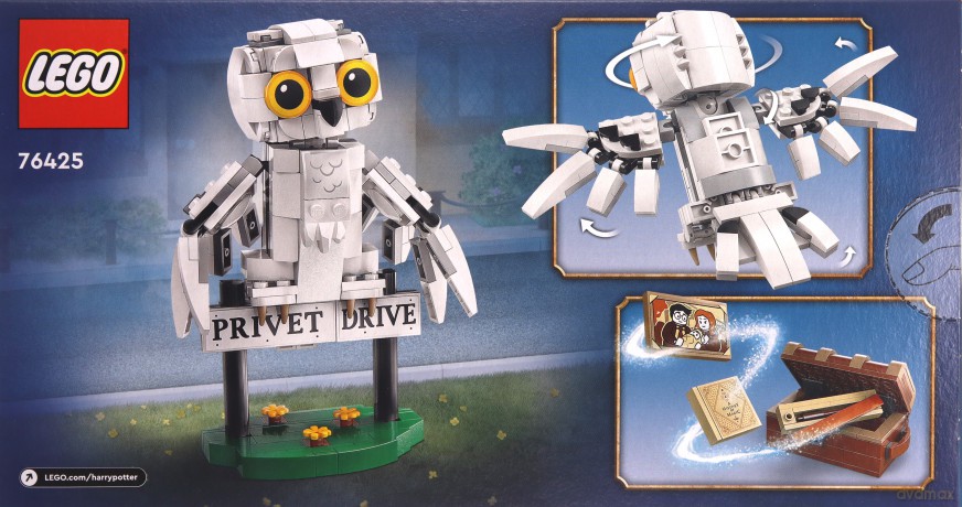 LEGO Harry Potter Hedwiga z wizytą na ul. Privet Drive 4 (76425) [KLOCKI]